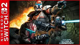 Star Wars Republic Commando - Геймплей на Nintendo Switch (БЕЗ АВТОРСКИХ ПРАВ / СВОБОДНОЕ ИСПОЛЬЗ...