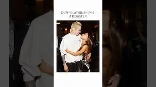 Our relationship is terrible. #arianagrande #petedavidson