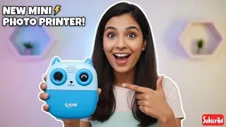 Mini camera Photo Printer 😍 product review#MiniPrinter #PhotoPrinter #GadgetReview #craft #easycraft