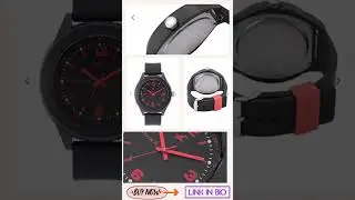 Fastrack Unisex Black Dial & Straps Analogue Watch | BUY LINK COMMENTS BOX