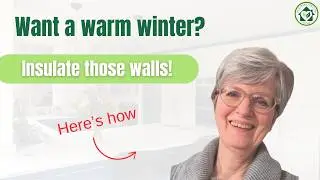 Want to be warm next winter? Insulate those walls!