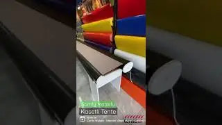 Somfy Motorlu. Kasetli Tente
