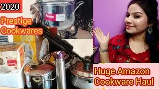 Amazon Cookware Haul 2020 | Kitchen Essentials |Prestige cookware | Amazon great Indian sale 2020