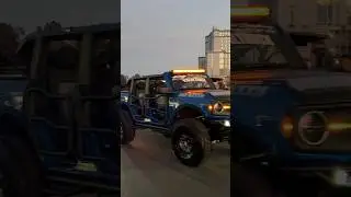 4x4s leaving Sema 2023 #sema #truck #4x4
