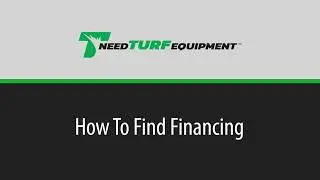 How To Get Turf Care & Golf Course Equipment Financing On TreeTrader.com?
