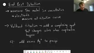 Chapter 7: End Point Detection | CHM 214 | 073