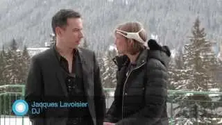 The Neuromix in Davos - Jacques Lavoisier's interview with Hub Culture's Edie Lush
