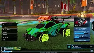 FLIP RESET - KASKADE & WILL K | MENU SONG | ROCKET LEAGUE