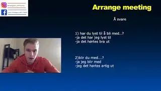Asking someone to hang out in Norwegian: real life situations