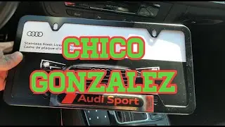 Audi S7 Getting The First Cosmetic Modification! Audi Sport Plate Holder.