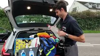 Notfallhilfe Notarzt DRK Feuerwehr Linkenheim-Hochstetten