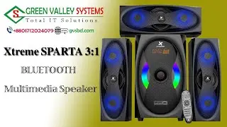 Xtreme SPARTA 3:1 Multimedia Speaker Price in Bangladesh