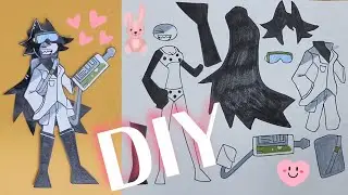 💉MISS CIRCLE🧪 How to make PaperDoll SCIENCE [Fundamental Paper Education] #paperdiy #fpe #misscircle