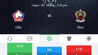 Lille vs Nice line ups Ligue live match today