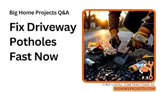 Cold Asphalt Compact Patch Urethane Fix Guide
