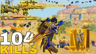 104KILLS?!🤩GAMEPLAY PUBG MOBILE WITH BEST OUTFIT pharhon X-SUIT🔥