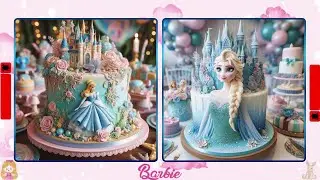 Cinderella vs Elsa: The Ultimate Cake Challenge!