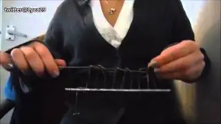 Solving a 10 ring Baguenaudier or Chinese Rings Puzzle. (Not a tutorial)