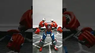 Upgraded Lego Spider-Man Mech! #lego #afol #robot #spiderman #mech #shorts #fyp #viral Made by ME