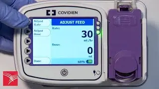 Setting the Feeding Rate for the Kangaroo&trade; Connect Enteral Feeding Pump