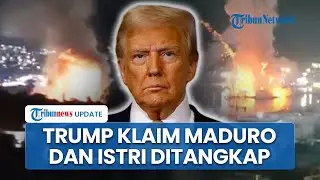 7 Ledakan Guncang Venezuela, Donald Trump Sebut  Maduro dan Sang Istri Ditangkap Pasukan AS