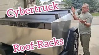 #cybertruck roof racks. Review and install +20% off.  EVBASE