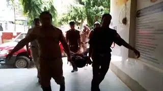 A person name Noor Alam Mia met on a bike accident and got injured