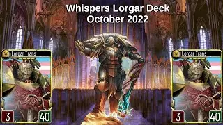 HHL - Lorgar Whispers Deck October 2022 (Replays + Decklist)