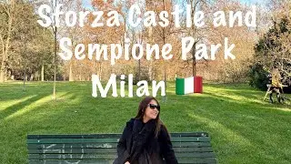 sforzesco castle and parco sempione #travel #youtube #reels @prettywarrior7727 