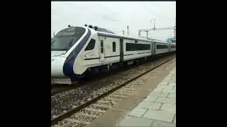 Kota Nagda Section speed trial started Vande Bharat -2 - 180 Kmph.