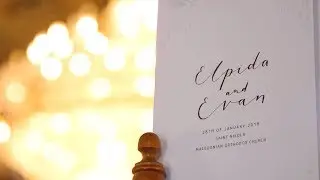 Elpida & Evan's Perth Wedding Video Highlights Macedonian