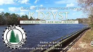 Green Bank POTA Activation AA2SD Parks on the Air NJ park K 6609  South Jersey Radio Association