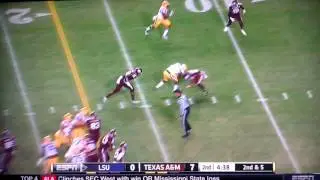Leonard Fournette truck run against Texas A&M