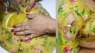 Looking for a unique and Stylish Sleeves design// बाजू का डिज़ाइन Stitching Tutorial 