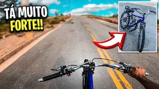 TESTEI O ESCAPAMENTO DIMENSIONADO DA MOTORIZADA