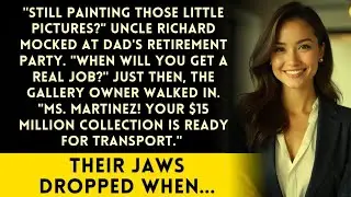 My Family Called Me 'The Broke Artist' at Dad's Re R