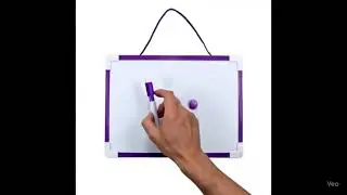 LOUSA QUADRO BRANCO MAGNETICO COMPLETA CANETA APAGADOR 30X20CM PORTA RECADOS ANOTACOES C
