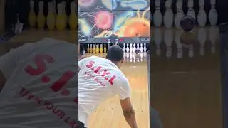 Think It, Then Do It!  #shorts #fun #skills #bowling #strike #hammer #effect