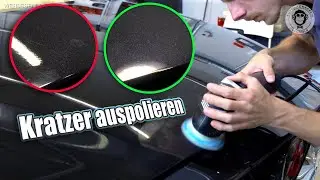 Einzelne Kratzer entfernen ohne Schleifen | Autolackaffen
