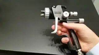 Покраска переходом на пофик, пистолет SATA 5000 Phaser