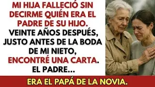 Antes de la boda de mi nieto, descubrí que el padre de mi nieto… también era el padre de la novia.