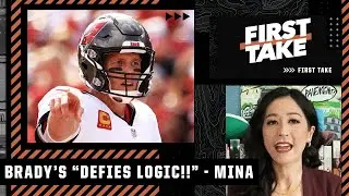 Tom Brady's career 'DEFIES LOGIC' - Mina Kima reflects on Brady's greatness | First Take