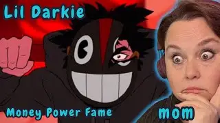 My MOM Reacts To Lil Darkie - MONEY POWER FAME...