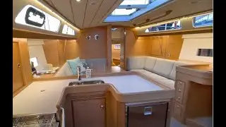 Sneak pre-view of the Hallberg-Rassy 400 interior