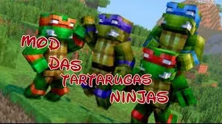Mod Tartarugas Ninjas-Minecraft PE 0.13.1