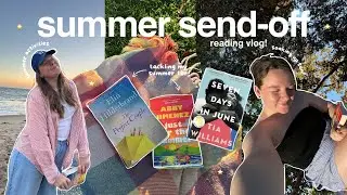 an end-of-summer reading vlog! 🪁📖🫐