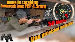 Elle est Terrible ! Carabine Snowpeak [PR900 Gen3] Lynx PCP 4.5mm ! j'en reviens pas !