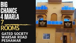 4 Marla triple storey low price house for sale Almasa model Main Warsak Road Peshawar 03319517291 
