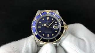 Rolex 16613 Submariner Date, 1991 Blue Dial