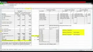 In English Old Tax Vs New Tax  Excel Calculation for Different Income Levels with Examples